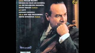 Lalo Symphonie Espagnole  2nd movt Scherzando Francescatti violin [upl. by Hceicjow]