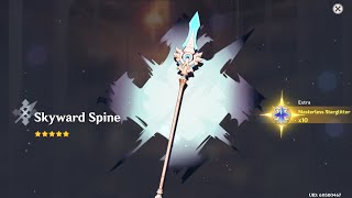 Skyward Spine 5 stars spear free pull [upl. by Aninay]