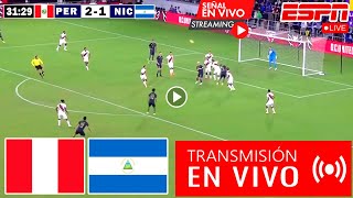 En Vivo Perú vs Nicaragua Ver Partido Perú vs Nicaragua EN VIVO Amistoso FIFA 2024 hoy [upl. by Lunetta662]