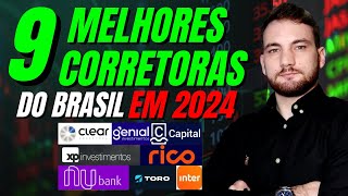 As Melhores Corretoras de Valores Em 2024 [upl. by Ettenay193]