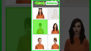 czy ROZPOZNAM dodatki do SIMS 4 po WŁOSACH 👩🏻 [upl. by Doloritas]