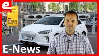 ENews  Hyundai Ioniq BMW I3 Rekord NIO EP Kosten Elektroauto   24052017 [upl. by Ainsley]