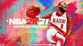 99 Overall MyCareer in NBA 2k21 arcade edition with Badges TUTORIAL [upl. by Omrellig]