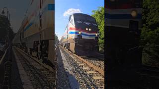 Amtrak Train 244 From Albany  NYC Speeds South On The Empire Corridor [upl. by Ennire853]