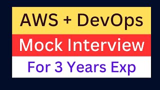 DevOps AWS Interview For Experienced  First Round Selected [upl. by Elocaj24]