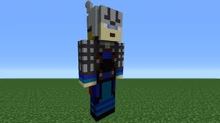 Minecraft 360 How To Make A Thor Statue The Avengers [upl. by Aysan985]