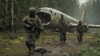 Action Movie Special Forces Search for Crashed Plane with Secret [upl. by Ynohtn]