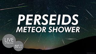 Perseid Meteor Shower at Lowell Observatory  Perseids 2020 [upl. by Atiuqet]