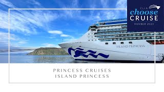 Island Princess  Princess Cruises Ship Tour including oceanview cabin P611 [upl. by Rand]