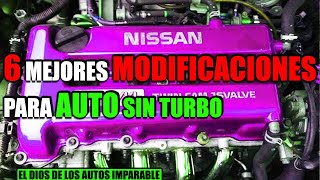 6 MEJORES MODIFICACIONES PARA AUTO SIN TURBO [upl. by Eseret]