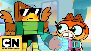 One Hour of Relaxing Yule Log  Unikitty  Cartoon Network [upl. by Fellner]