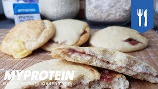 Gesunder Snack  Gefüllte ProteinCookies von Myprotein [upl. by Rainah]