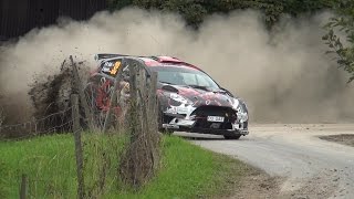 ADAC RALLYE DEUTSCHLAND 2014 Show and mistakes by Mediamotors HD [upl. by Ijat]