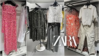 ZARA WOMEN’S NEW SUMMER COLLECTION JULY 2024  NEW IN ZARA HAUL 2024 [upl. by Aicala]