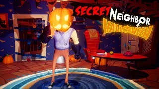 TRICKORTREAT WITH THE NEIGHBOR  Secret Neighbor Halloween w DanTDM Jemma ThnxCya [upl. by Lillith]