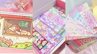 pack and restocking asmr small business tiktok compilation stickers [upl. by Lirrad]