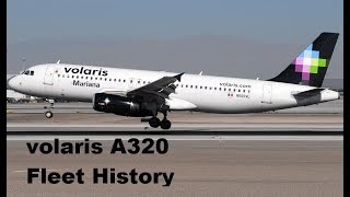 Volaris Airbus A320 Fleet History 2008Present [upl. by Nylram]