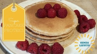 PANCAKE PROTEICI SENZA LIEVITO PER SPORTIVI🏋🏻 [upl. by Xantha]