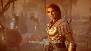 Assassins Creed Odyssey Alexios vs Kassandra Fight  PS4 PRO 2018 [upl. by Ailin]