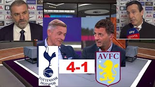 Tottenham Batter Aston Villa 41  PostMatch Analysis [upl. by Rosalie550]