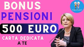 quotBonus 500 Euro Carta Dedicata a TE 2024 – Date e Beneficiariquot [upl. by Simonette]