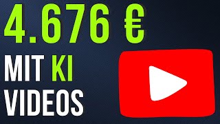 💵Online Geld verdienen mit YouTube dank KI generierten Videos [upl. by Couture]