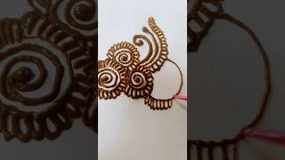 beautiful mehndi design youtubeshots viralvideo trendingshorts [upl. by Nonnair]