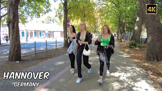 Hannover Germany Walking Tour  Aug 2022 4K [upl. by Alicul]