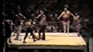 The Super Paralyzer  Controversial debut of Tombstone Piledriver 11981 Memphis Wrestling [upl. by Atinit]