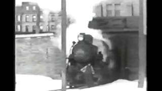 Archival Footage Train exiting Brockvilles Railway Tunnel c1935 [upl. by Ococ]