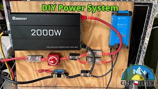 Build A Portable Power System  LiFePO4 Battery  Victron Smart Shunt  Renogy 2000W Inverter [upl. by Robert]