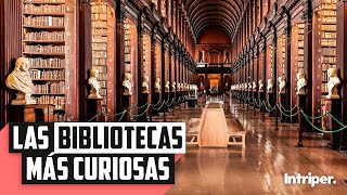 🌎📚 Las BIBLIOTECAS más LINDAS del MUNDO 😍  Intriper [upl. by Ellimak803]