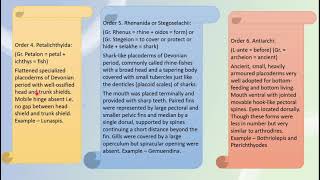 The Early Gnathostomes Placoderms By Dr Ranjana Agrawal1 [upl. by Noryak]