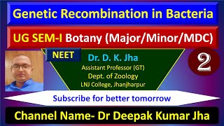 Genetic Recombination in Bacteria Transformation Transduction and Conjugation [upl. by Ahsirkal]