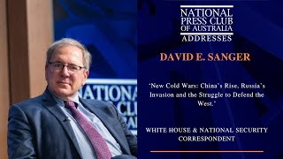 IN FULL David E Sangers Address to the National Press Club of Australia [upl. by Nnayd]