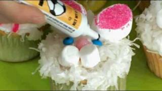 Easter Bunny Cupcakes  Tutorial [upl. by Adnilav672]