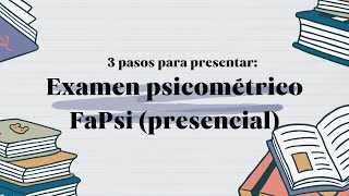 FAPSI PSICOMÉTRICO  PRESENCIAL [upl. by Jarlath]