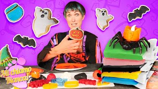 Cuciniamo i biscotti per la festa di Halloween Cucina per bambini Video di Halloween per bambini 🎃 [upl. by Seroled]