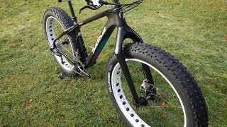 Salsa Beargrease Carbon 2014 Fatbike [upl. by Langsdon]