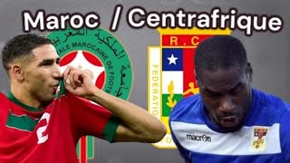 CAN 2025  Maroc  Centrafrique [upl. by Toffic]