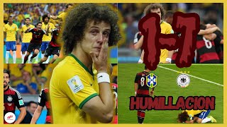 El Dia Que Alemania Humillo a Brasil En Su Propio Mundial  Brasil 17 Alemania  Brasil 2014 [upl. by Ajam]