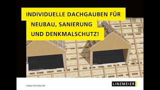 Individuelle Dachgauben mit dem Gaubenbausystem LITEC GBS [upl. by Elyrad]