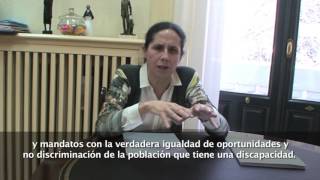 Discapacidad y derechos humanos – Ana Peláez [upl. by Demakis]