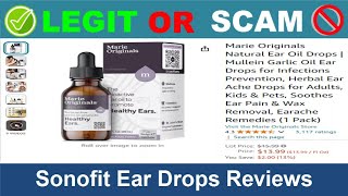 Sonofit Ear Drops Reviews  Jun 2024 Beware of Scam Watch Now [upl. by Caresse775]