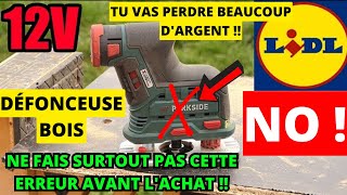 Comment et quel Défonceuse Bois choisir en 2024  TOP 3 des meilleurs  test essai Parkside LIDL [upl. by Ahseyn]