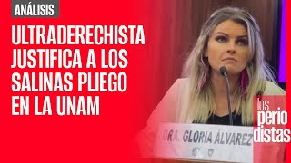 Gloria Álvarez justifica a los Salinas Pliego “Si se roban impuestos no los paguen” [upl. by Atires376]