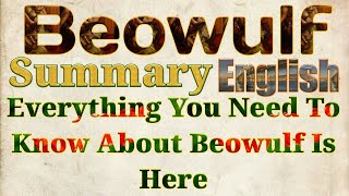 Beowulf Summary in English  Beowulf theme  Paganism vs Christianity in Beowulf [upl. by Ennaeed]