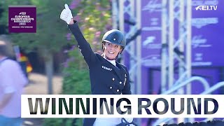 Outstanding Jessi von Bredow Werndl retains her title  FEI Dressage European Championships 2023 [upl. by Lockhart]