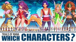 TRIALS OF MANA Every Character amp Class Explained  Pick The Right Team Combo [upl. by Iroc]