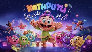 कठपुतली l kids rhymes l Hindi Rhymes ll kidshindirhymes [upl. by Bluefarb]